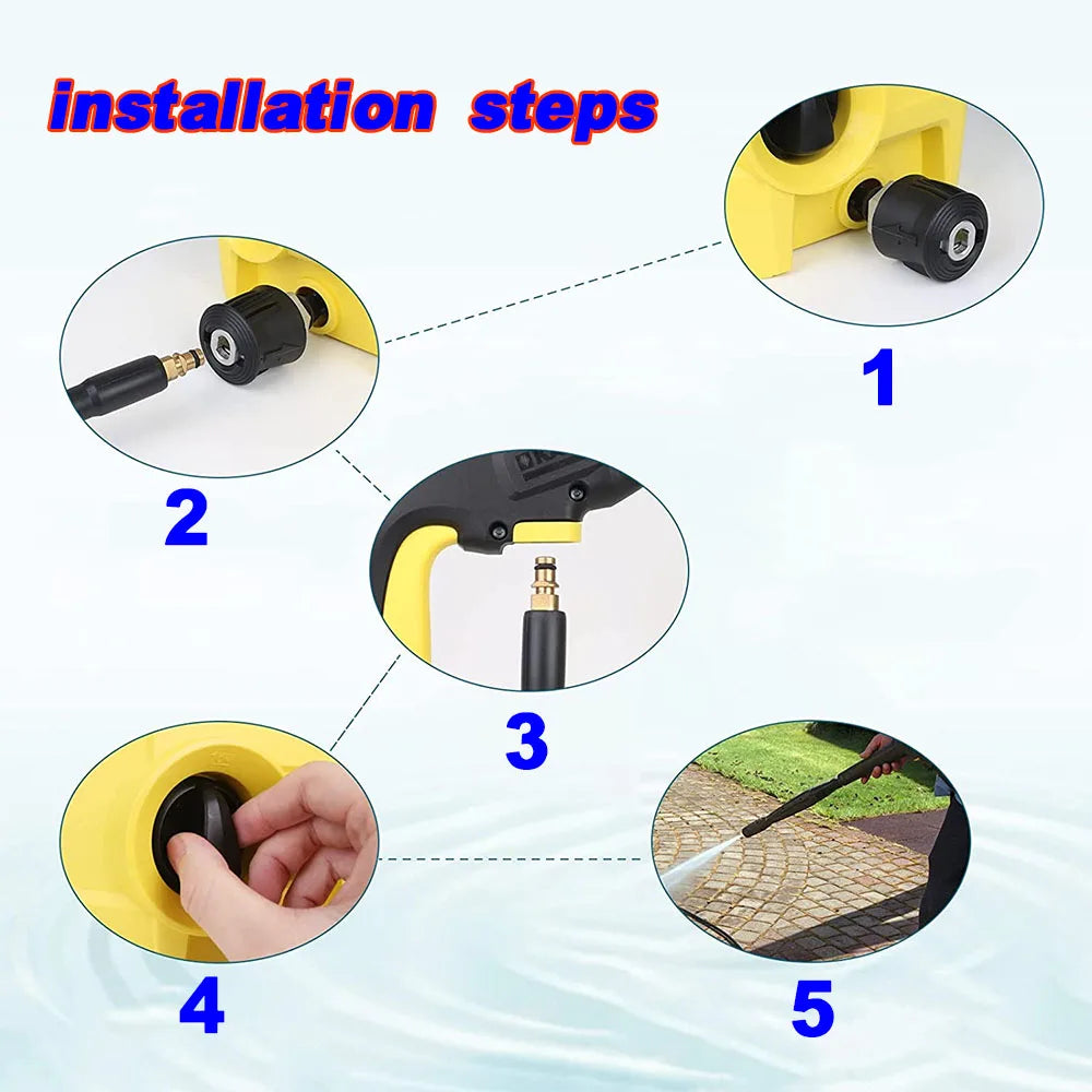 π§ FlexiJet LinkPro β High-Pressure Hose