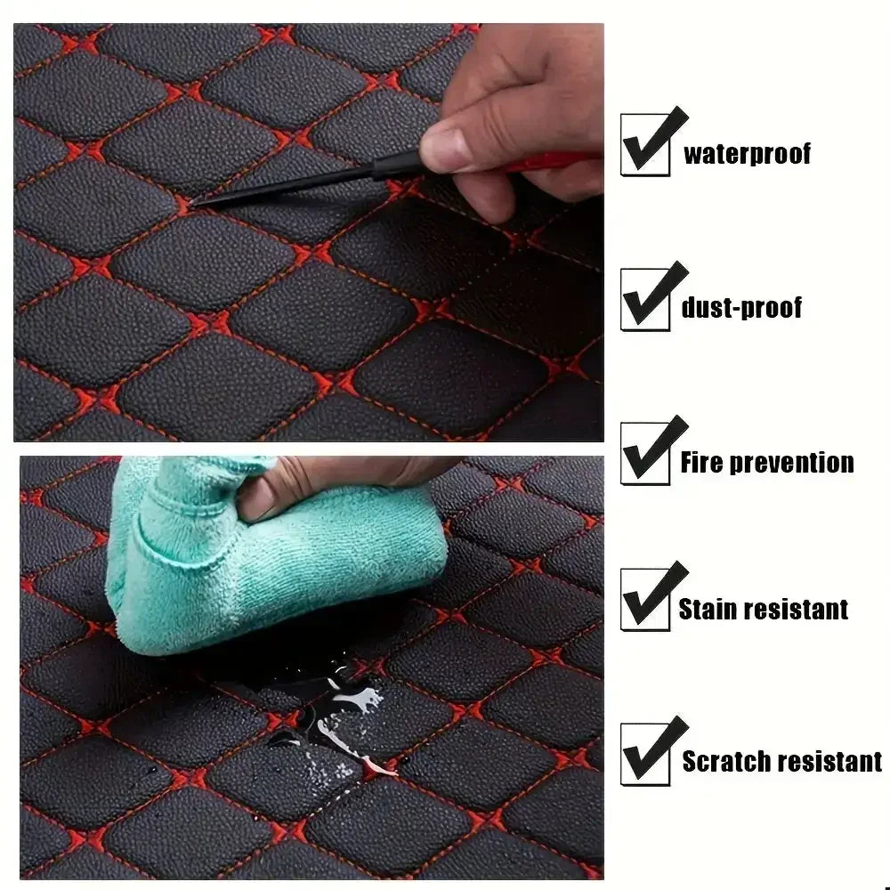 🛡️ LuxPad – Leather Car Floor Mats