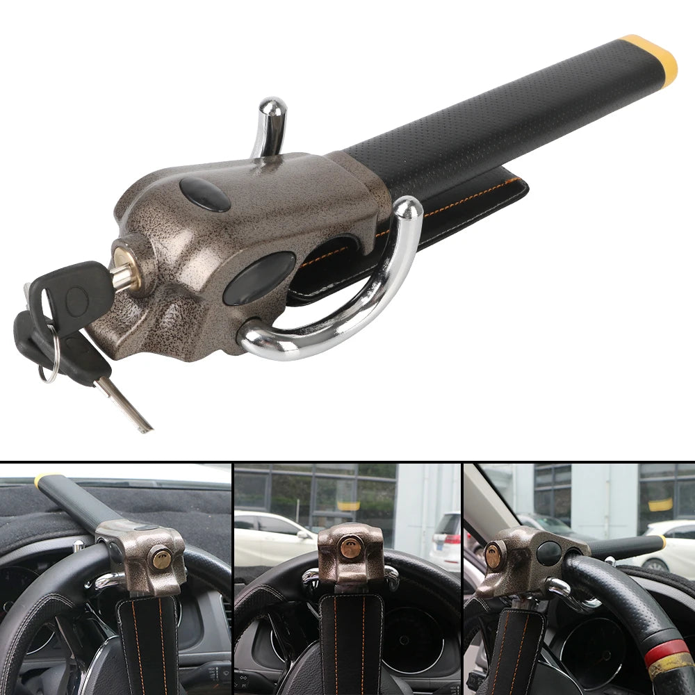 π SteerSafe FoldLock β Steering Wheel Lock