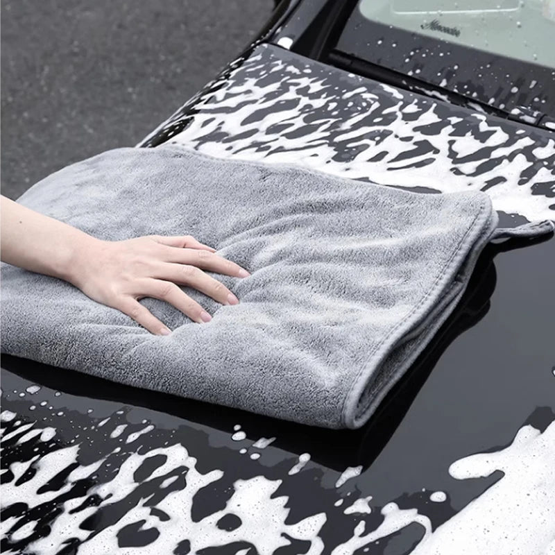 🧽 DetailMax UltraDry – Premium Microfibre Towel