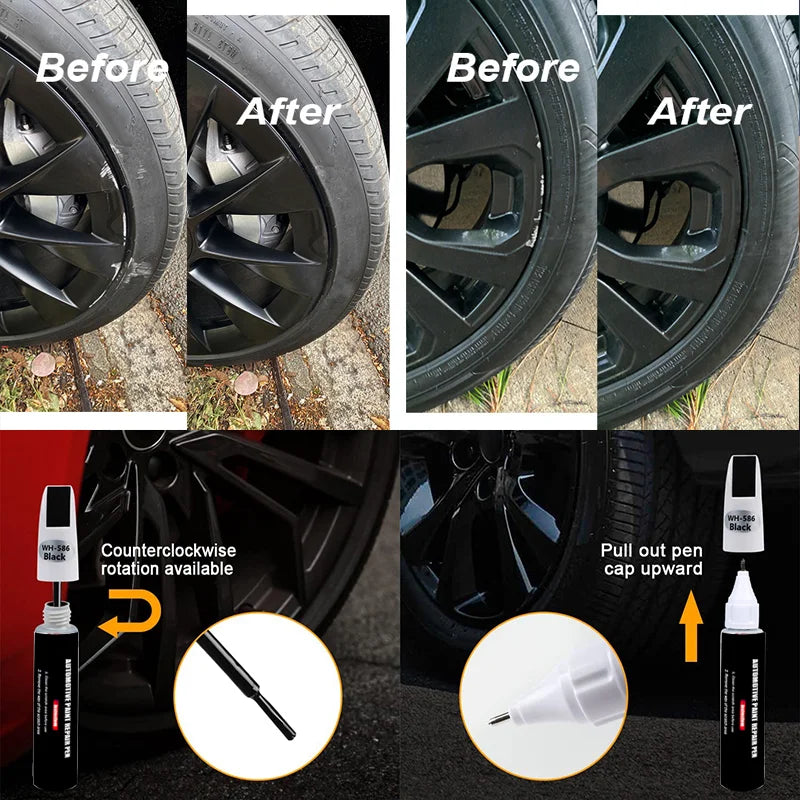 🎨 WheelFix Touch Pen – Wheel Touch-Up Paint Pen