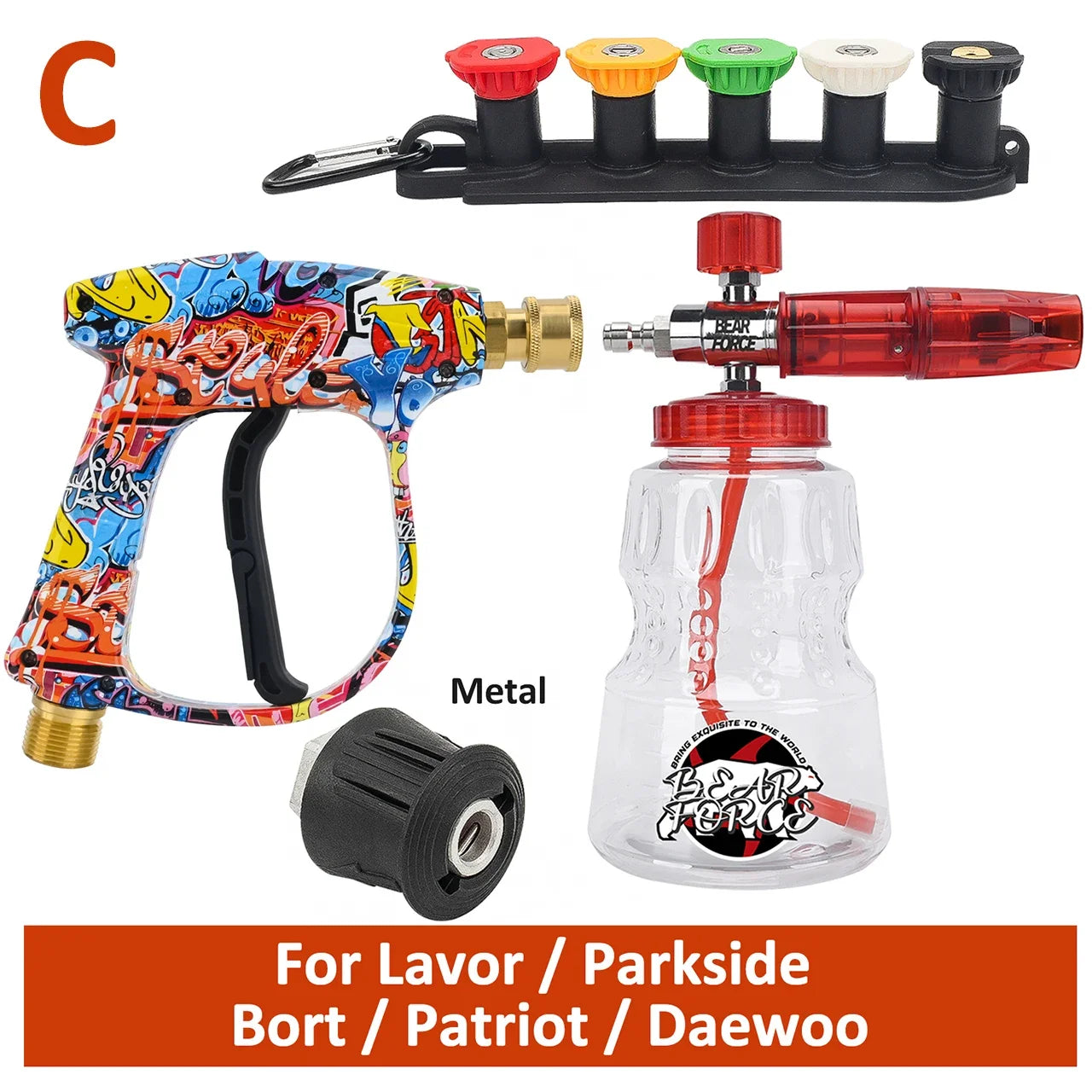 💦 JetConnect Pro Kit – Pressure Washer Water Gun