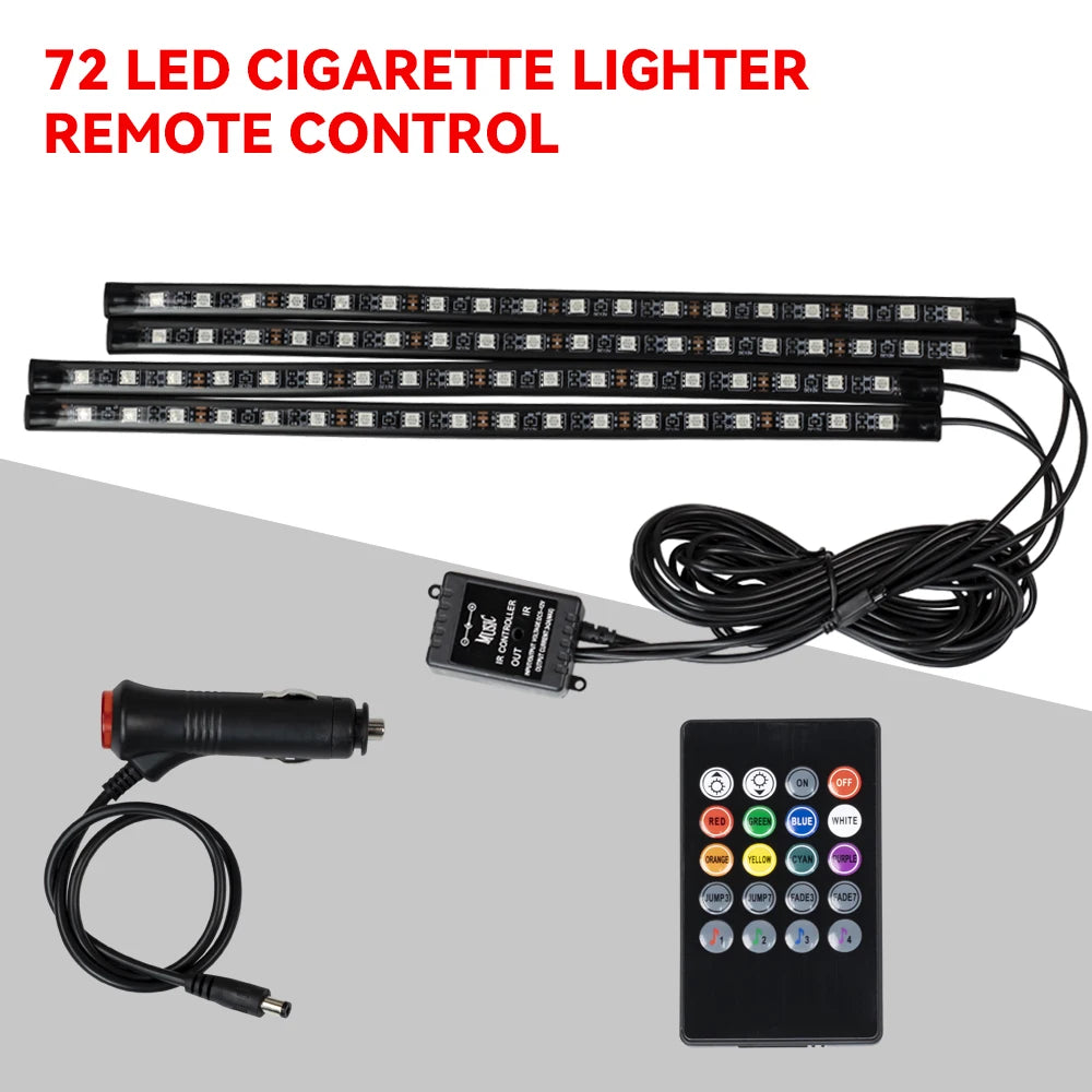 π NeoGlow FootLight β Car Interior Footwell Lighting Kit