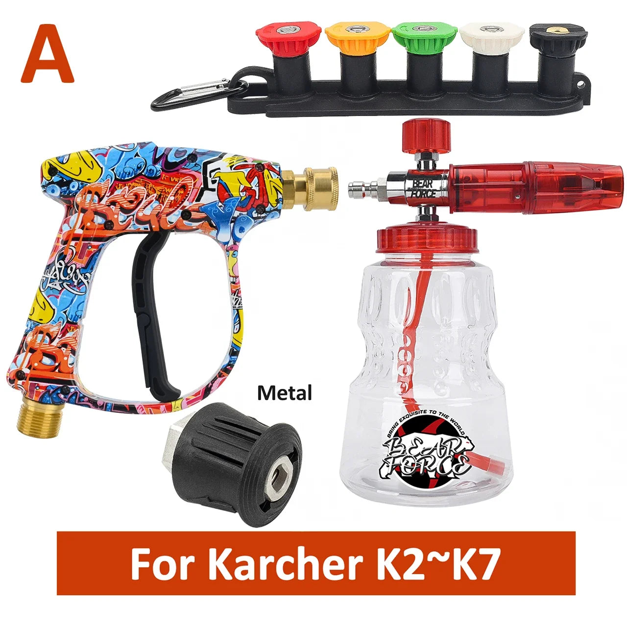 💦 JetConnect Pro Kit – Pressure Washer Water Gun