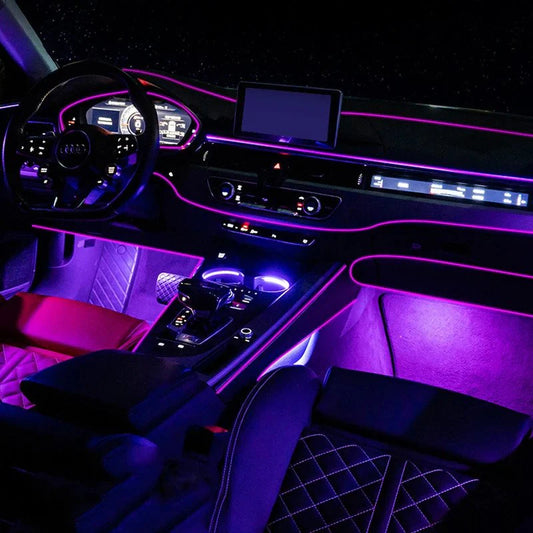 🌈 NeoGlow FootLight – Car Interior Footwell Lighting Kit