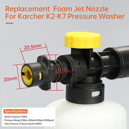 ❄️ SnowStorm Pro –  Foam Cannon