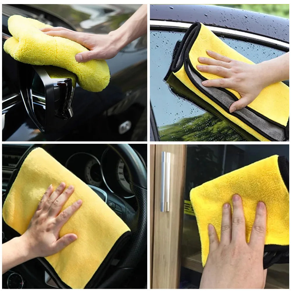 🟡 DryPro MicroTowel – Premium Microfiber Cloth