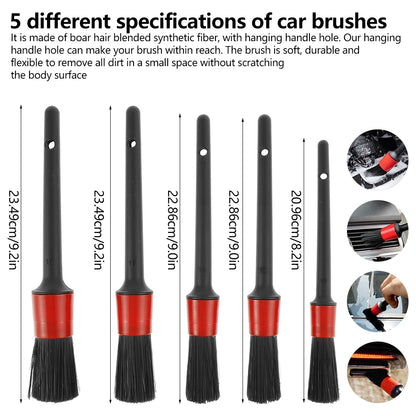 🧽 DetailPro Brush Set – Detailing Brush Kit