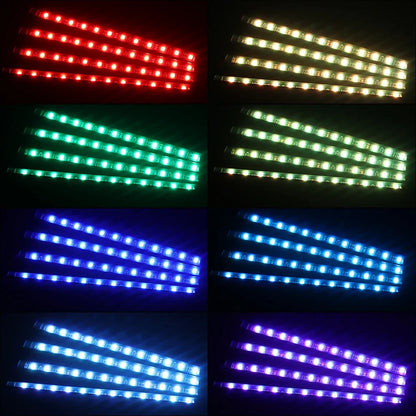 🌈 NeoGlow FootLight – Car Interior Footwell Lighting Kit