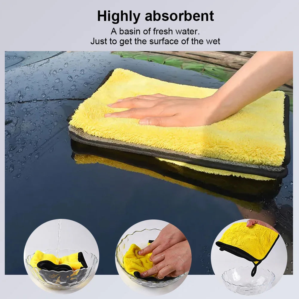 🟡 DryPro MicroTowel – Premium Microfiber Cloth