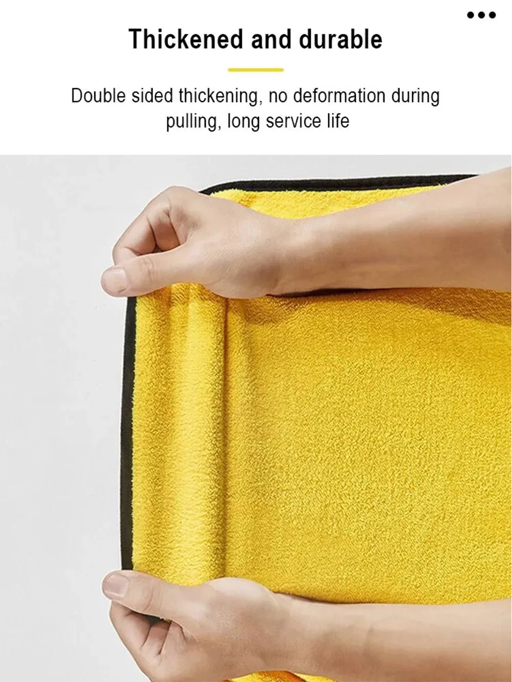 🟡 DryPro MicroTowel – Premium Microfiber Cloth